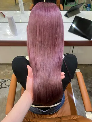ロング カラー HEW所属・Sanaダブルカラー ✨️パルコ徒歩1分のヘアスタイル