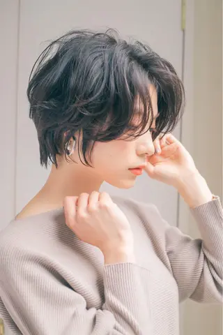 ショート 髪質改善レイヤー/ ボブたんの翔太のヘアスタイル