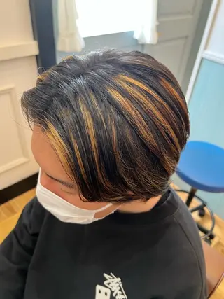 ミディアム カラー 🐰ハイトーンカラー 畠山　渡🐰のヘアスタイル