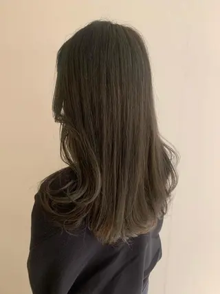 カラー ラベンダー/レイヤー スタイル🤎mamiのヘアスタイル