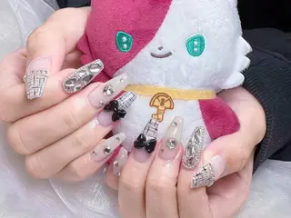 メンズ ネイル Bloom kabukiのネイルデザイン