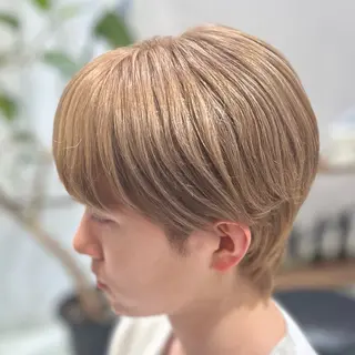 カラー メンズ ラフィス池袋所属・✨本格的韓国スタイル 特化✨ﾊﾙｶ✨️のヘアスタイル