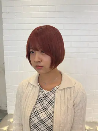 ショート カラー ヘアアレンジ 海外/ハイトーン🪽 ☯️ami☯️のヘアスタイル