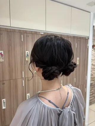 ヘアアレンジ 藤井 花梨のヘアスタイル
