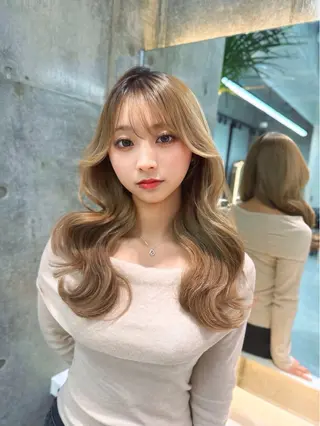 ミディアム ゆーだい🇰🇷韓国 🇰🇷×髪質改善のヘアスタイル