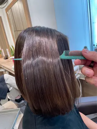 ロング 髪質改善・縮毛矯正 Taijuのヘアスタイル