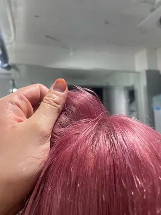 カラー 渡辺春衣 ♡デザインカラーのヘアスタイル