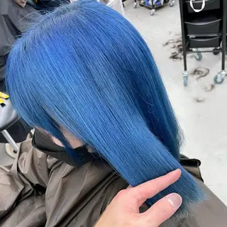 ミディアム カラー Merci メルシー 福岡、今泉のヘアスタイル