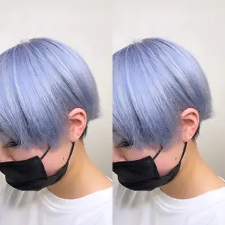 ショート カラー ekolu所属・髪質改善･縮毛矯正 特化･ユウシンのヘアスタイル