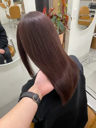 カラー fab.所属・檜 果歩のヘアスタイル