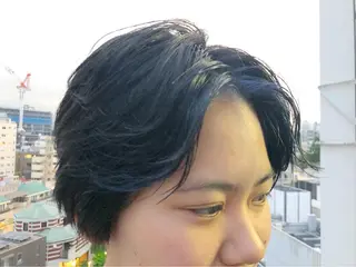 ショート カラー ヘアアレンジ 【池袋/スパイキー ショート】ⓝⓘⓜⓤのヘアスタイル