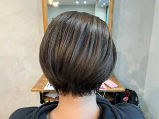ショート カラー Hair&Make Nahoのマツエク・マツパデザイン
