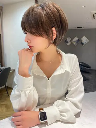 ショート Lond  mare 🦋ayana🦋のヘアスタイル