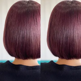 ミディアム カラー Snaly カラー特化ページのヘアスタイル