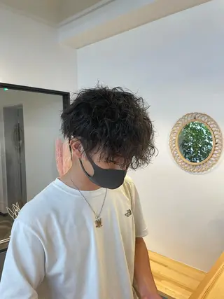 パーマ メンズ yuika .のヘアスタイル