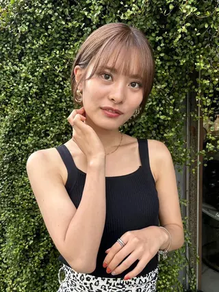 ショート カラー 🌼U24 ヘアデザインラボのヘアスタイル