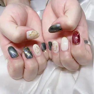 ネイル 🌖す い🌒のネイルデザイン