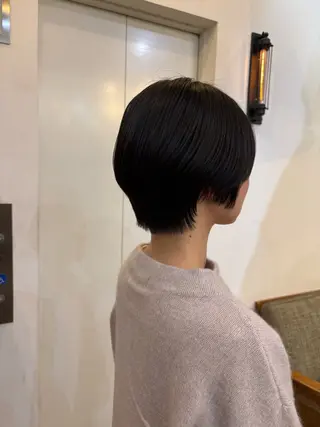 ショート 似合わせカット‪// 鶴我万唯華のヘアスタイル