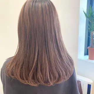 セミロング 吉原 みえのヘアスタイル