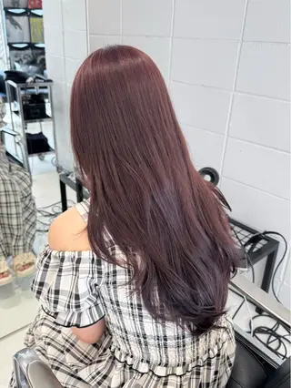ロング カラー 原宿 艶カラー🫧 ちり🍎のヘアスタイル