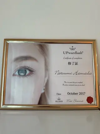 マツエク・マツパ encante所属・encante NATSUMIのマツエク・マツパデザイン