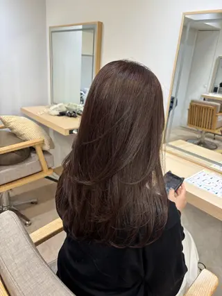 セミロング little×kuruku 銀座2号店 【リトルクルク】所属・🗽うる艶/メンズ Yui🗽🗺️のヘアスタイル