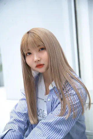 ロング カラー Stir Maison 大宮所属・ryuma/ボブ /透明感カラーのヘアスタイル