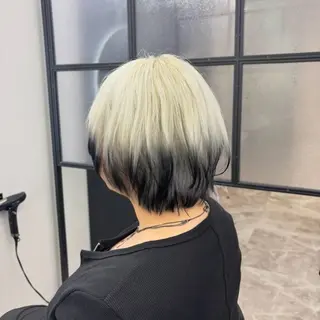 ショート カラー Ren. 🦋デザインカラーのヘアスタイル