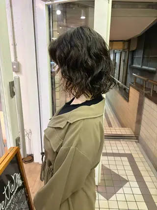 ミディアム パーマ kaito パーマ募集！🔵のヘアスタイル