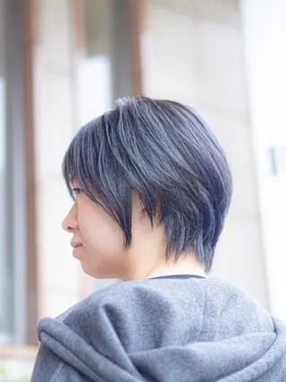 ショート ショート/ボブ ハイトーン❤️原航平のヘアスタイル