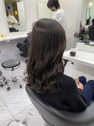 ロング カラー ダブルカラー/ 横浜/JURIのヘアスタイル