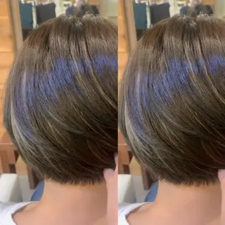 ショート 艶カラー/ハイトーン Anjuのヘアスタイル