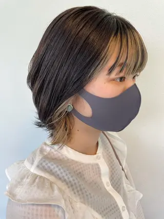 ショート カラー tablier所属・北名古屋 /美容院カフェのヘアスタイル