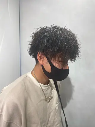 パーマ 髪質改善/縮毛矯正 レイヤー/松川匠のヘアスタイル