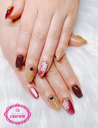 ネイル CROWN プライベートサロンのネイルデザイン