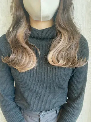 ロング ボブカットモデル/パ ーマ/harunaのヘアスタイル