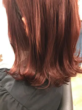 ミディアム カラー 代官山/恵比寿所属・髪質改善/縮毛矯正 専門　代官山/恵比寿のヘアスタイル