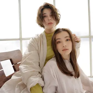 ショート パーマ カラー N° anfeel 渋谷🪞🫧のヘアスタイル