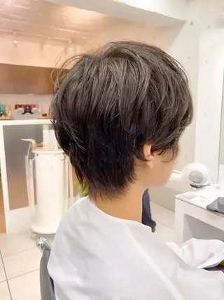 パーマ メンズ特化 刈り上げない/金井のヘアスタイル