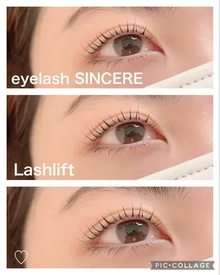 マツエク・マツパ eyelash SINCERE♡のマツエク・マツパデザイン