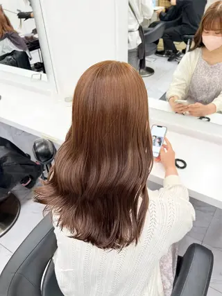 ロング カラー 韓国レイヤーカット /REIのヘアスタイル