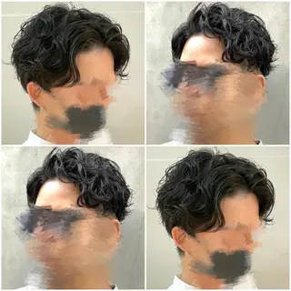 カラー パーマ メンズ 【柔らか透明感✨/ 似合せ前髪】大石葉月のヘアスタイル