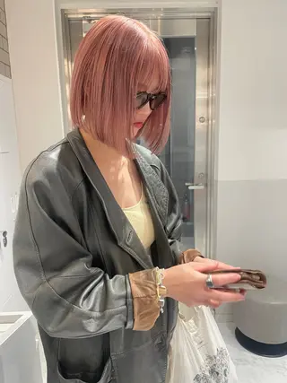 ショート カラー satsuki 暖色・ブラウンカラーのヘアスタイル