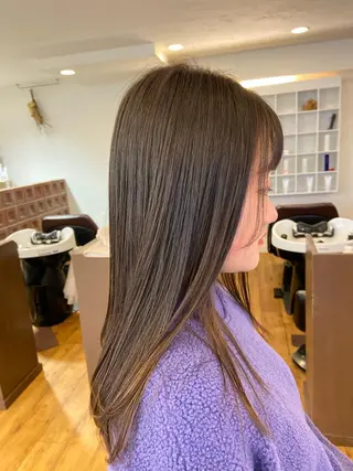 ミディアム パーマ Hair Musee   柱店所属・topstylist 吉住 早織のヘアスタイル