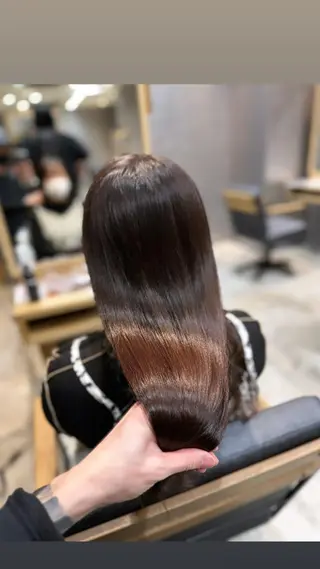 ロング 兼平大地 inity心斎橋のヘアスタイル