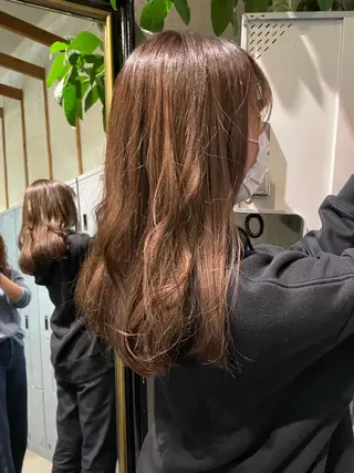 ロング カラー 高橋 りかのヘアスタイル