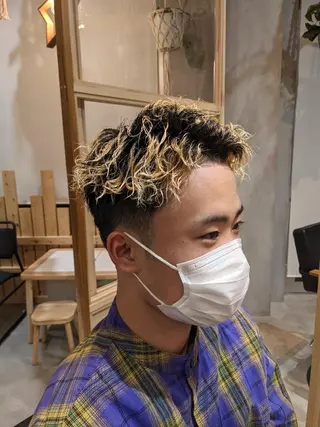 メンズ 🪞ハイトーン特化 🪞KEISUKEのヘアスタイル