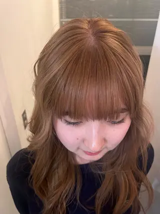 カラー VISION   aoyama所属・かがやしづ ⭐️ハイトーンのヘアスタイル