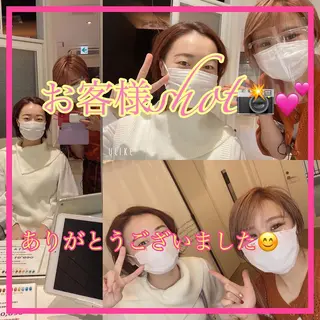 ショート カラー メンズ キッズ ✂︎ショート、ボブ、 レイヤー🩵YUMIのヘアスタイル