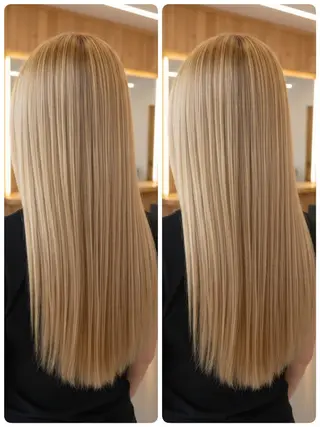 ロング 美髪改善×シールエク ステ/ヨシモトカンジのヘアスタイル